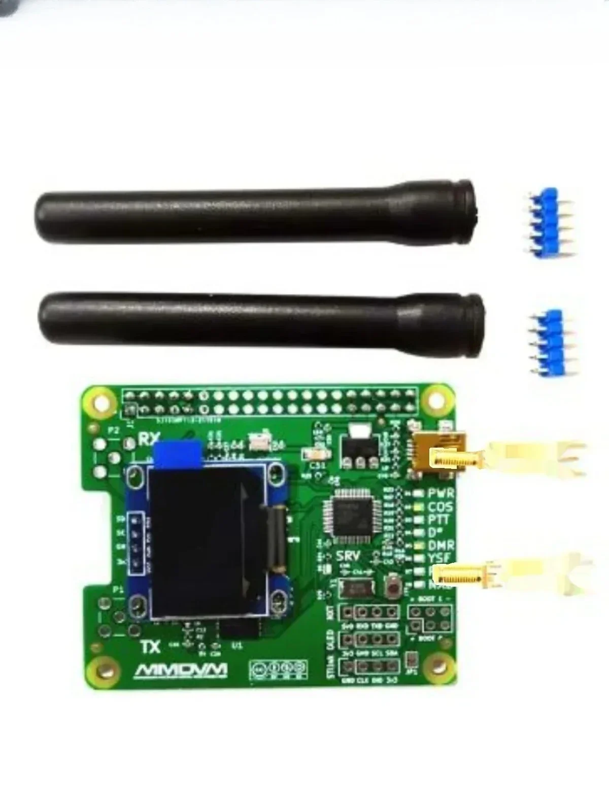 MMDVM motherboard Raspberry Pi hotspot board duplex with screen