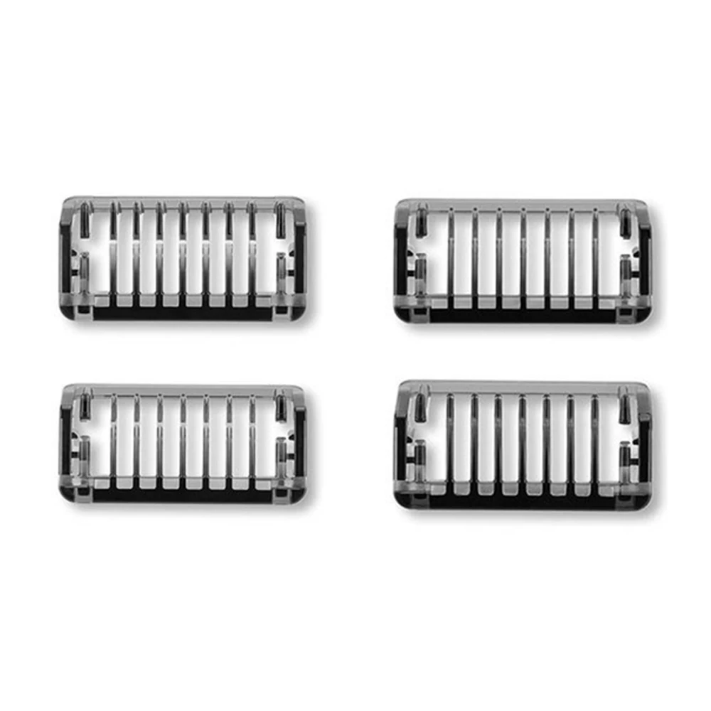 Brangdy-protectores de peine guía de 4 tamaños para una hoja QP2520 QP2630 QP2724 QP2834 QP6510 QP6520 QP6531, Afeitadora eléctrica, recortadora de barba
