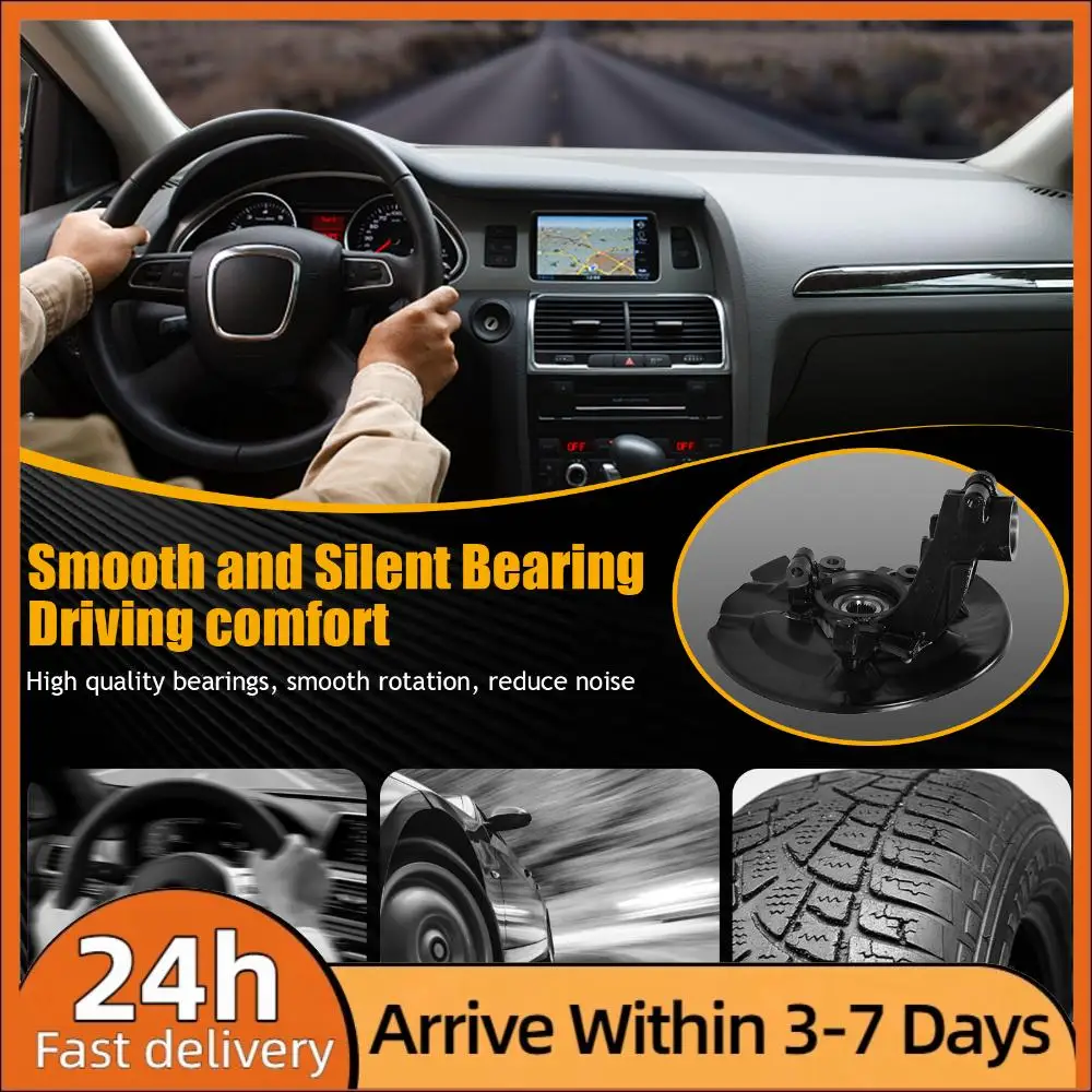 

Front Passenger Steering Knuckle with Wheel Bearing Hubs Replacement Passenger Side Steering Knuckle for Ford Escape 2013-2019