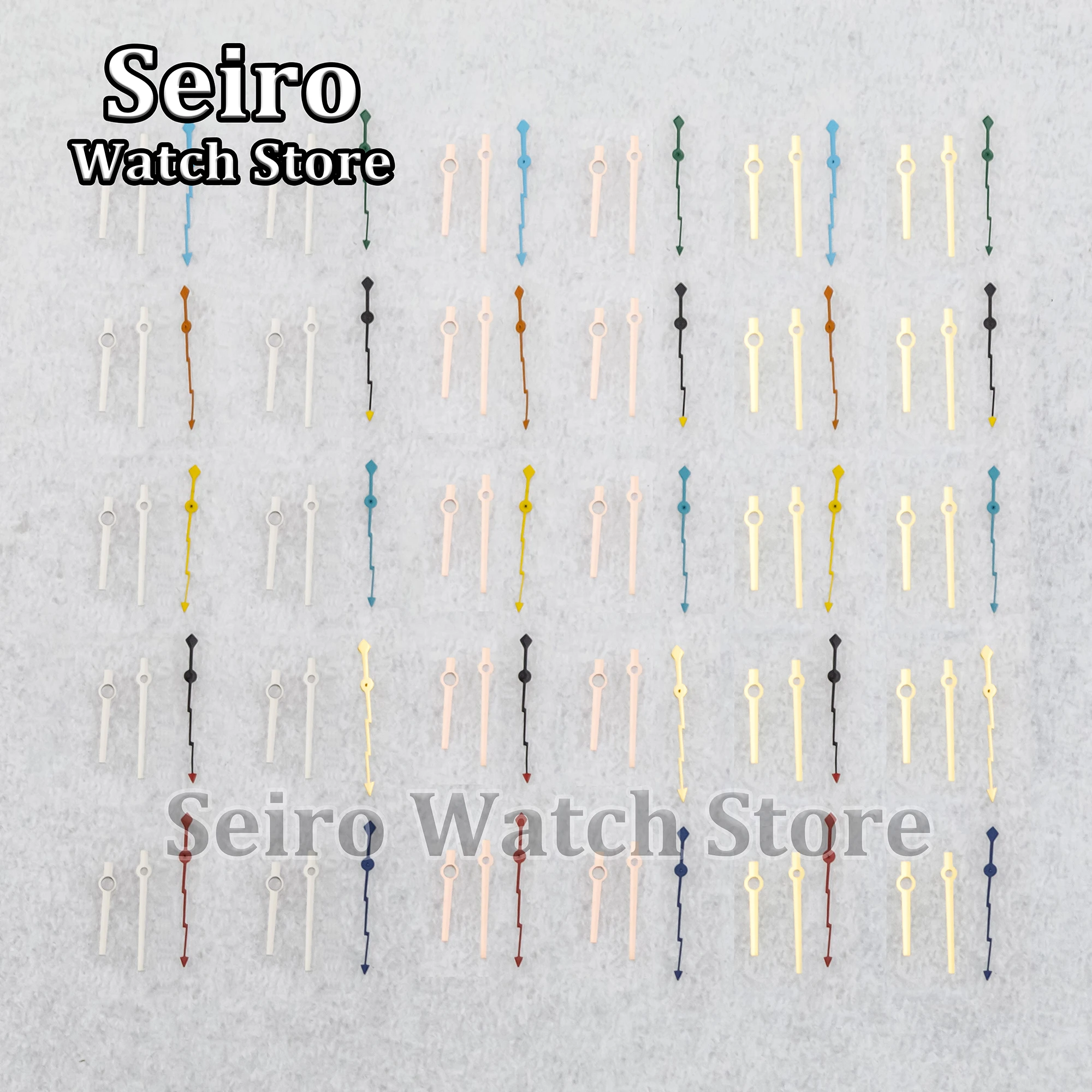 

NH35 Watch Hands No Luminous Lightning Second Hands Watch Needles MOD Parts for Datejust NH36 Movement Watch Replacements