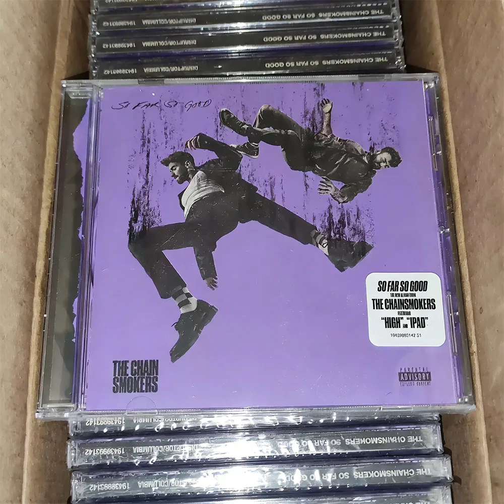CD 'So Far So Good', el cuarto álbum de estudio del dúo estadounidense de pop electrónico The Chainsmokers, lanzado en 2022