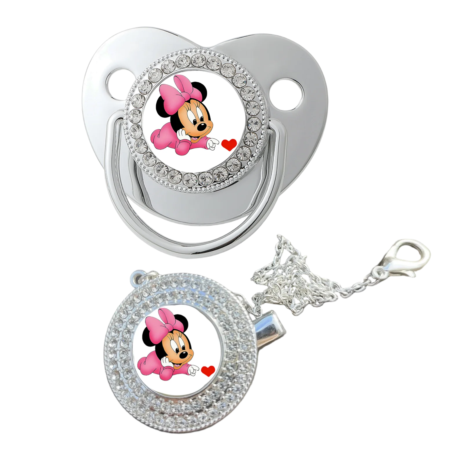 

Игрушка для кормления новорожденных, кавайный держатель для соски, силиконовая детская соска, соска для прорезывания зубов, игрушка-цепочка для соски, держатель для детской соски