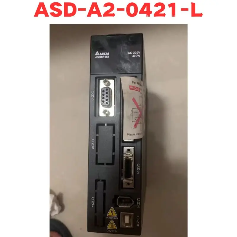 Second-hand ASD-A2-0421-L ASD A2 0421 L Servo Drive Tested OK