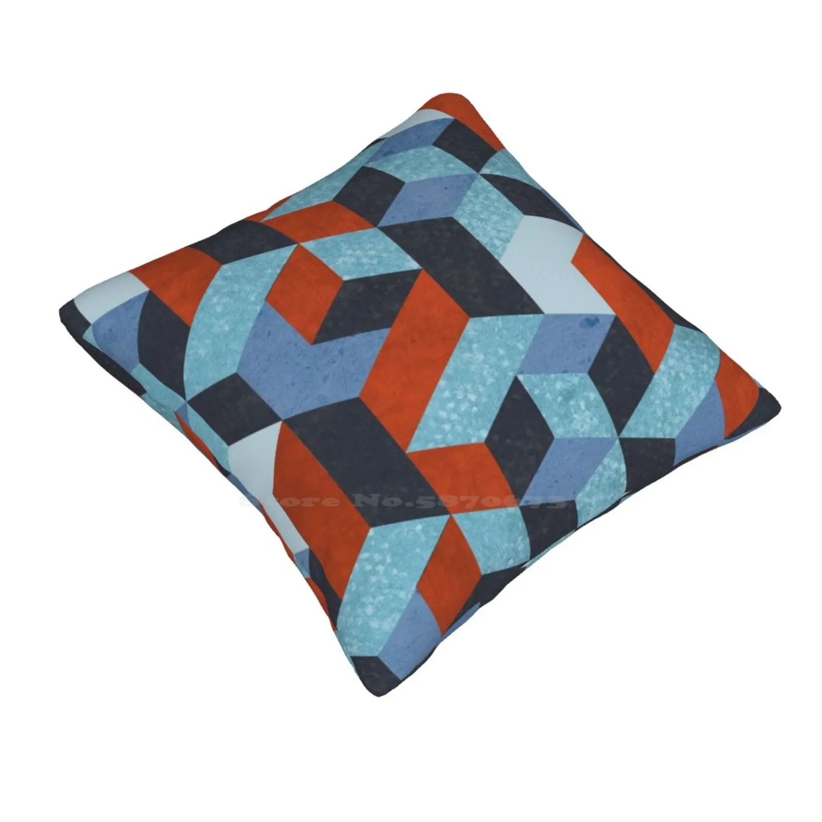 Funky Geometric Texured Fashion Sofa Throw Pillow Cover Pillowcase Geometric Pattern Modernist Funky Fashion Graphic Design