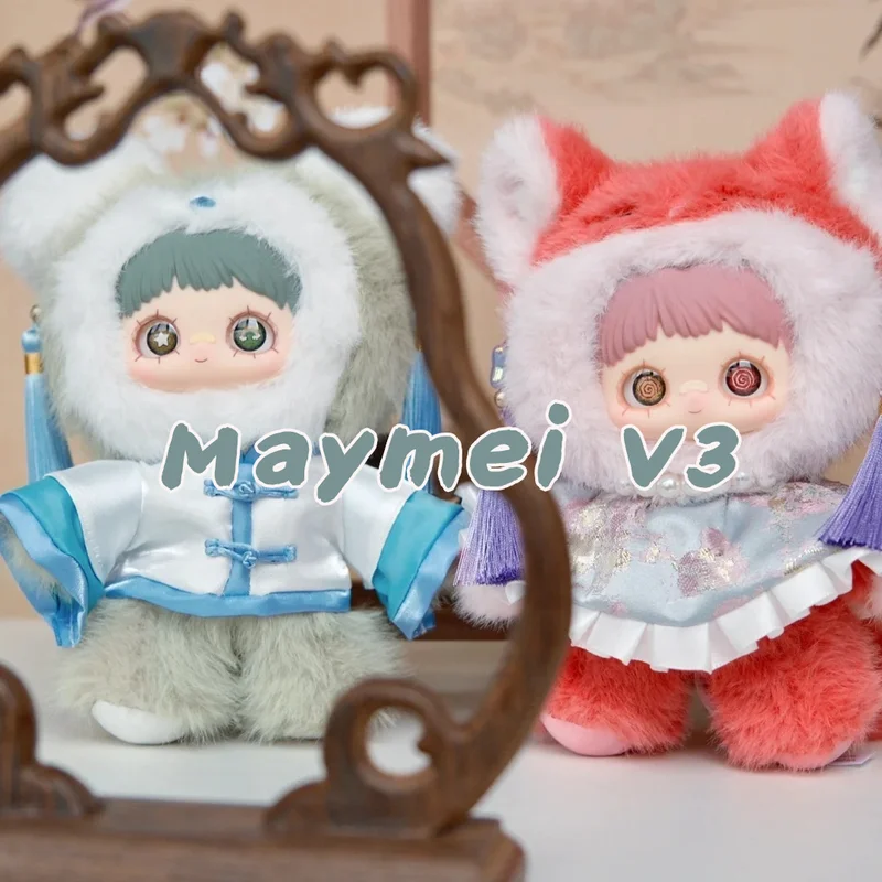 

100% Genuine Maymei V3 Poem Of Spring Series Vinyl Plush Mystery Box Cute Decoration Bag Pendant Doll Blind Box Surprise Gift