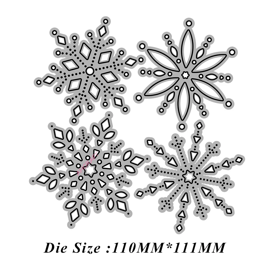 Wintry Mix Metal Cutting Dies for DIY Scrapbook Album Paper Card Decoration Crafts Embossing  New Dies