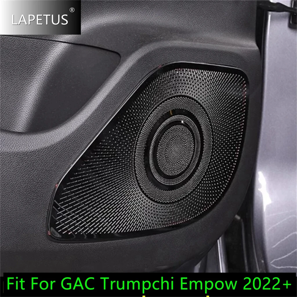 

Auto Side Door Stereo Speaker Audio Loudspeaker Sound Horn Frame Accessories Cover Trim For GAC Trumpchi Empow 2022 2023 2024