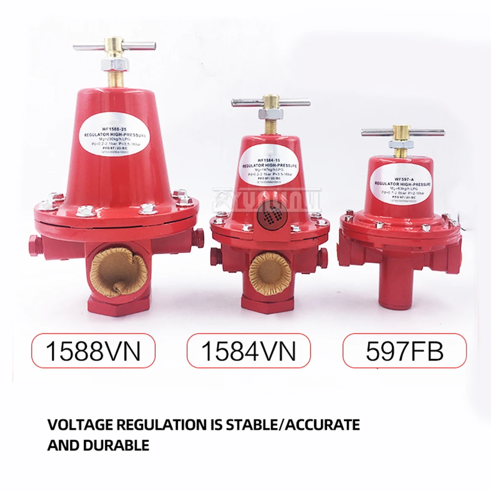 Gasification Furnace Wf597-A Liquefied Gas Pressure Reducing Valve 1584vn Gas Pipeline Pressure Regulating Valve