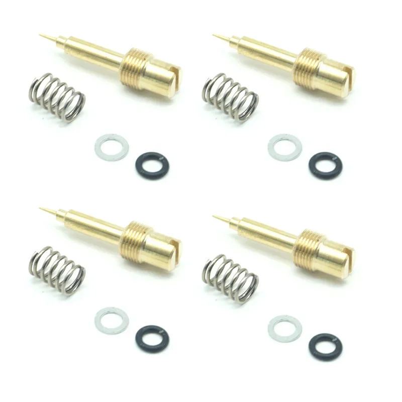 

Carburetor Pilot Air Mixture Screws 4PCS for HONDA CBR250 MC14/MC17/MC19 HONDA CB1 CB400F 1989-1991 HONDA CBR600F 1989 1990 1991