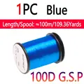 1 pieza 100D Azul