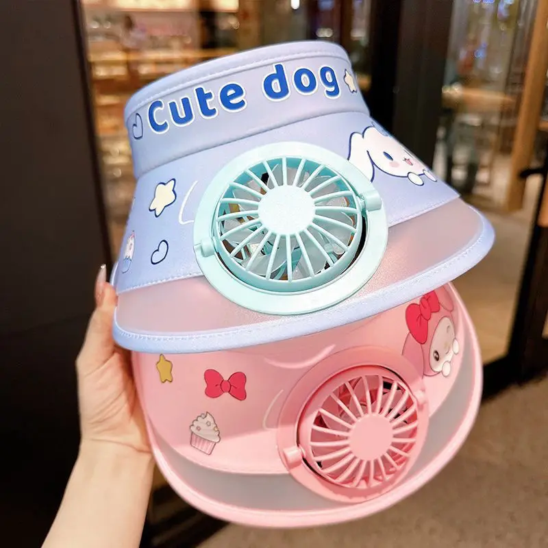 

Детская шляпа от солнца с вентилятором, летняя шляпа для путешествий для мальчиков, малышей, девочек, шляпа от солнца.