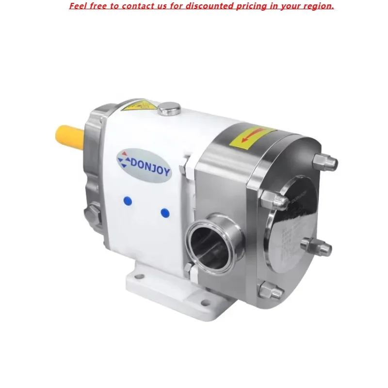 

DONJOY High Viscosity Sanitary Rotary Lobe Pump Honey Transfer Pump Food Grade Rotary Lobe Pump