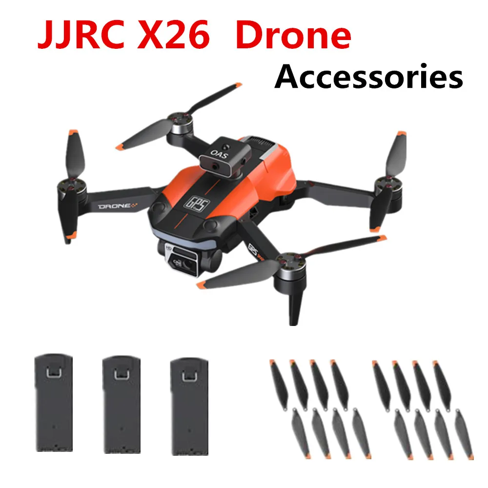 

JJRC X26 батарея дрона 3,7 v 1800 mAh пропеллер кленовый лист для JJRC X26 части дрона оригинальные аксессуары X26 аккумулятор дрона