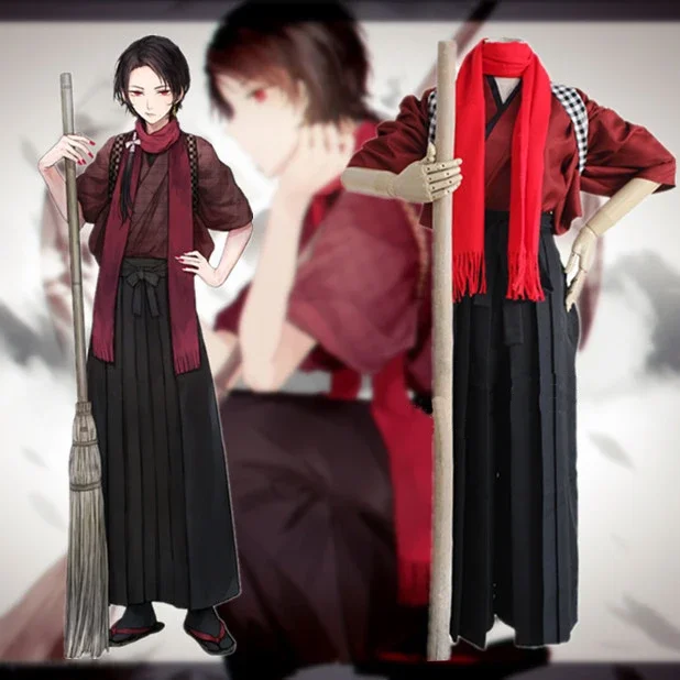 Anime Cosplay Costumes The Sword Dance Touken Ranbu Kashuu Kiyomitsu ONLINE Halloween Costumes Japan Kimono