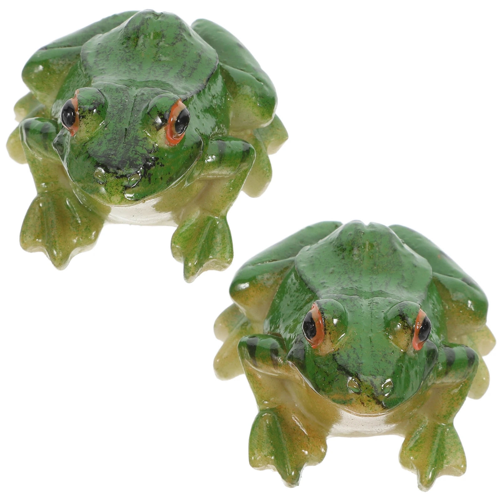 

Decorate Simulated Frog Ornament Decors Landscape Resin Garden Animal Ornaments