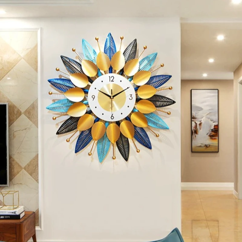 Modern Aesthetic Wall Clocks Luxury Living Room Xenomorph Design Wall Clocks Nordic Xenomorph Reloj De Pared Room Decorations