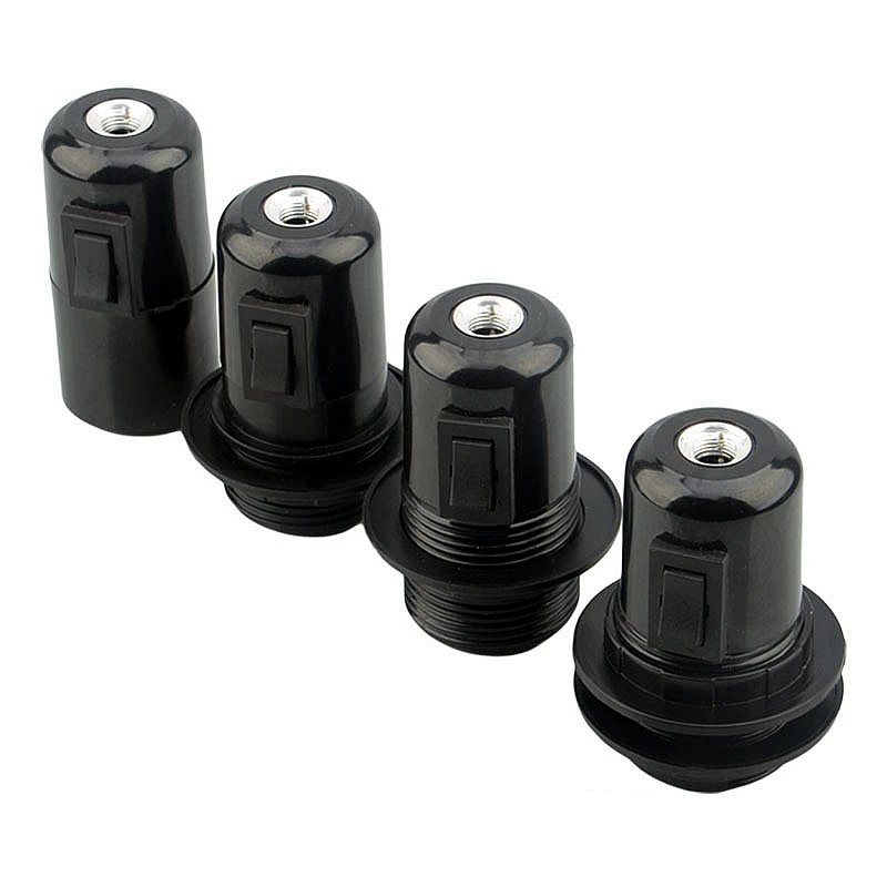 VDE الباكليت امفولدر مع مقبض التبديل عينة الطلب اديسون قلادة مصباح حامل مقبس ضوء قاعدة مصباح الصناعية خمر #2