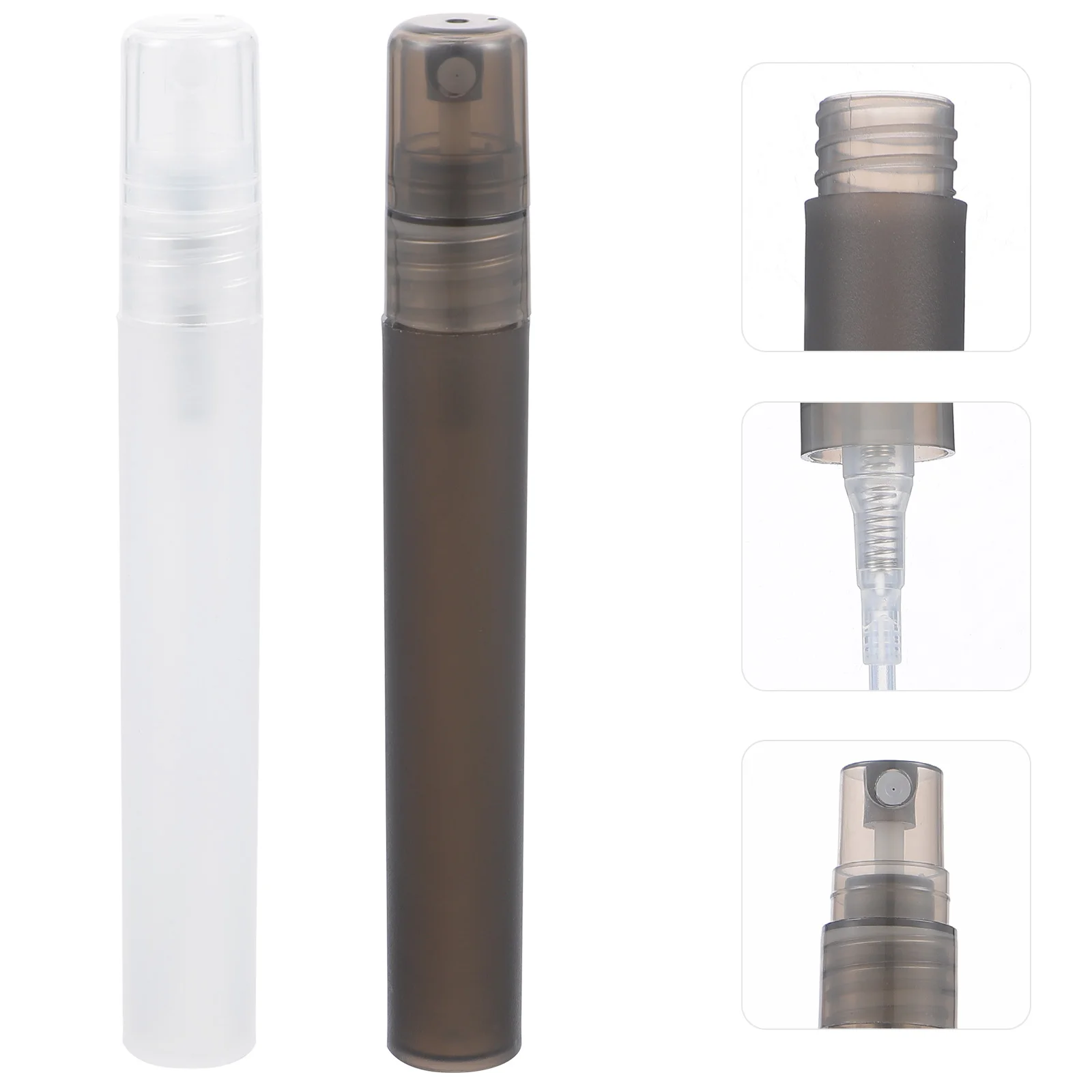 

20pcs Plastic Perfume Pen 10ml Vial Container Spray Bottle Fine Mist Mini Travel Sturdy Durable Compact