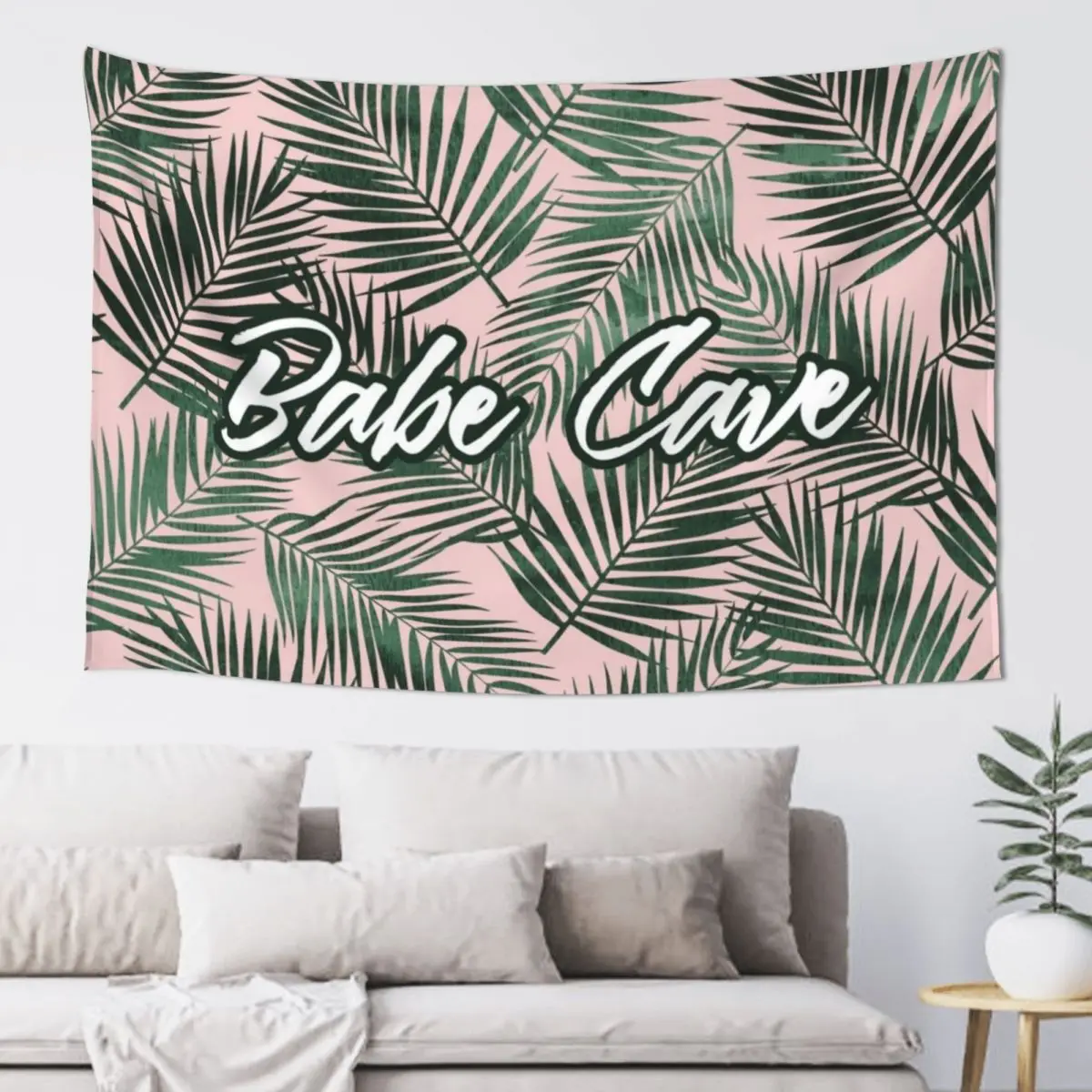 Babe Cave Tapestry Japanese Room Decor Aesthetic Home Decor Cute Decor Home Accessories Tapestry