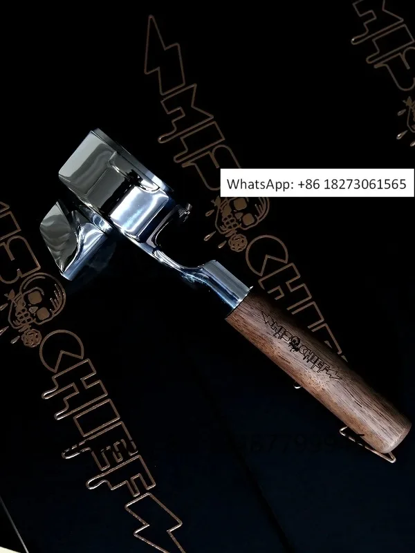 

Botterless handle walnut 316 stainless steel press
