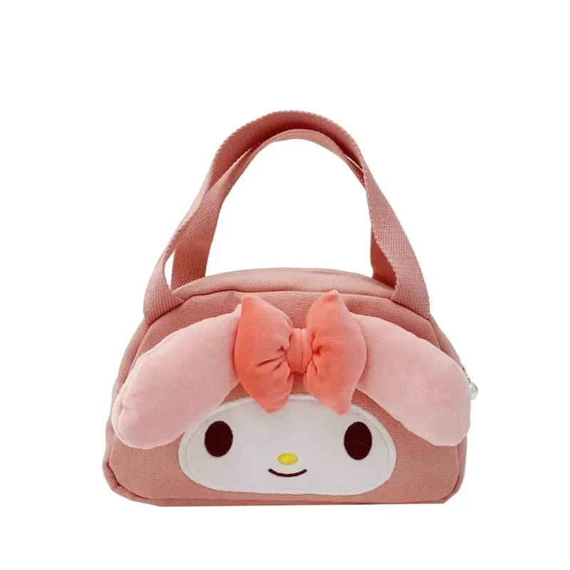 Sanurgente-Sac à main en toile de grande capacité pour enfants, sac de rangement de dessin animé, Hello Kitty, Semiccomprend le, nouveau