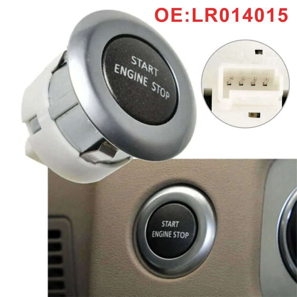 

LR014015 Car Engine Start Stop Keyless Ignition Switch Button For Land Range Rover Sport LR4 2010 2012 2013 2014 2015 2016