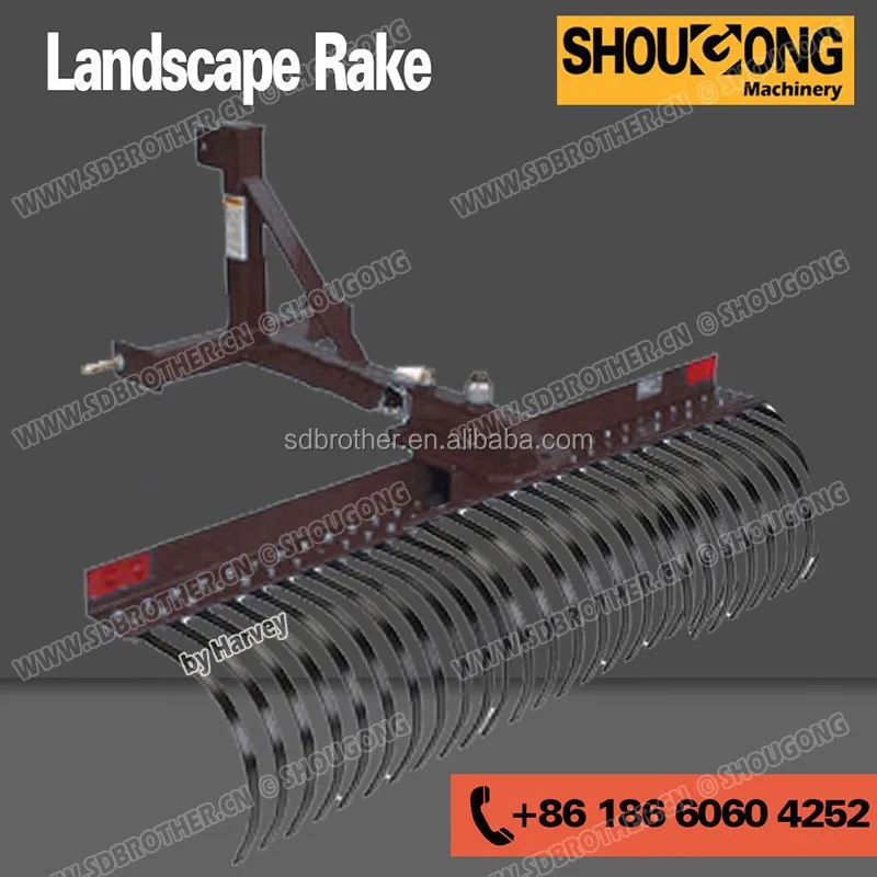 SGT Landscape Rake for Tractor