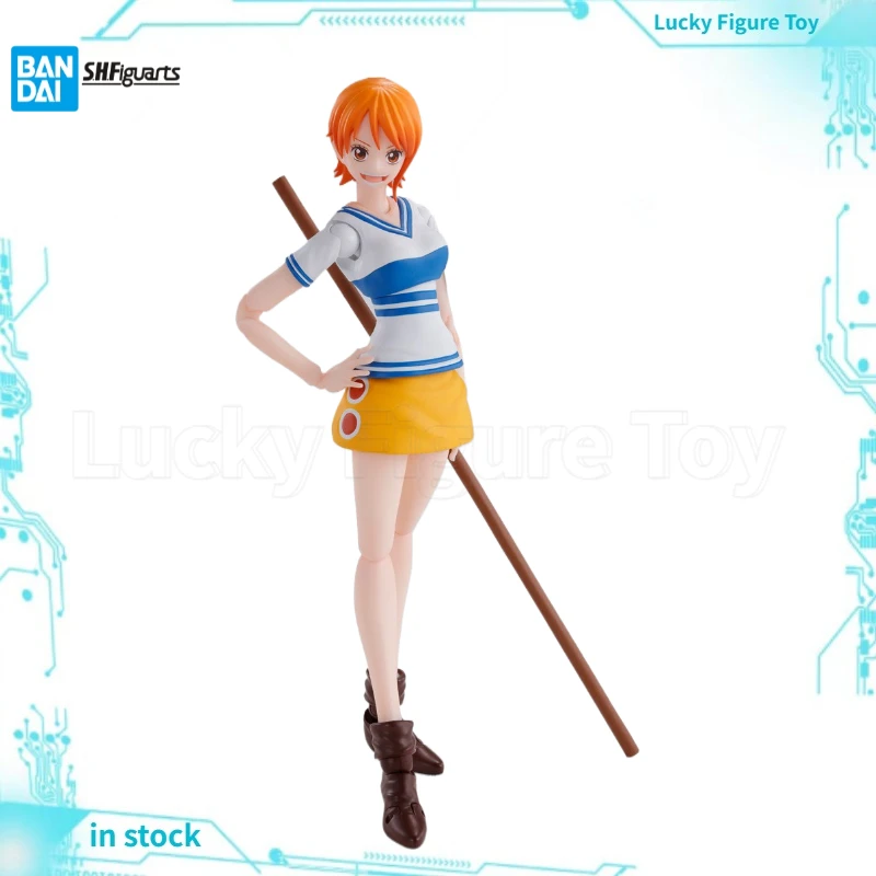 

【Оригинал】BANDAI SHF ONE PIECE Nami ROMANCE DAWN Фигурка Модель игрушки