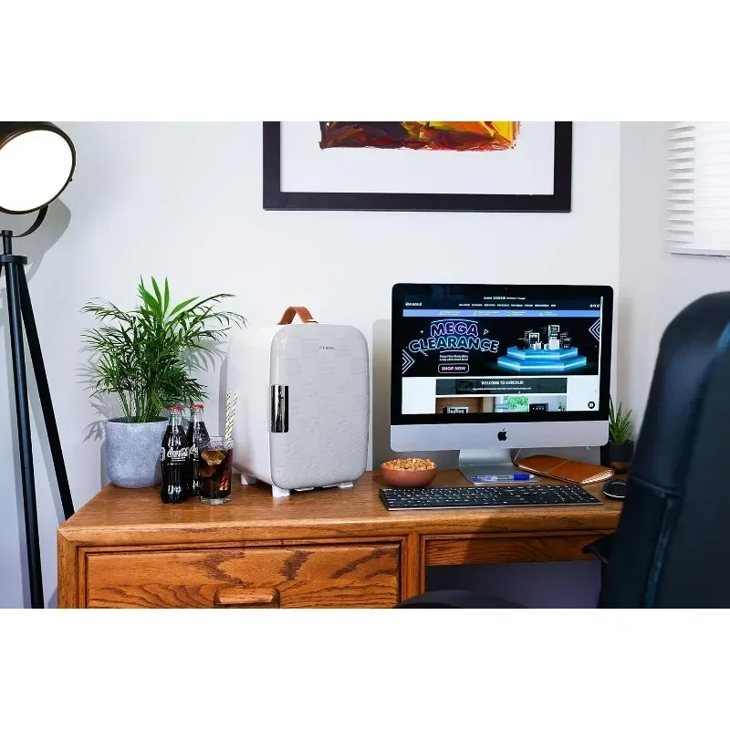 Subcold Luxury Mini Fridge Cooler Compact 10L Portable Small Fridge  Efficient Quiet Cooling System Ideal for Bedroom Office