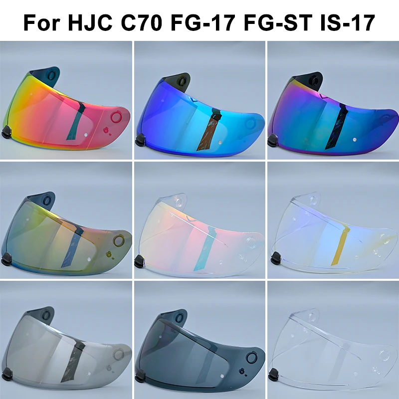 

HJ20M Helmet Shield for HJC C70 FG-17 FG-ST IS-17 Motorcycle Helmet Visor Uv Protection Casco Moto Visera Sunshield