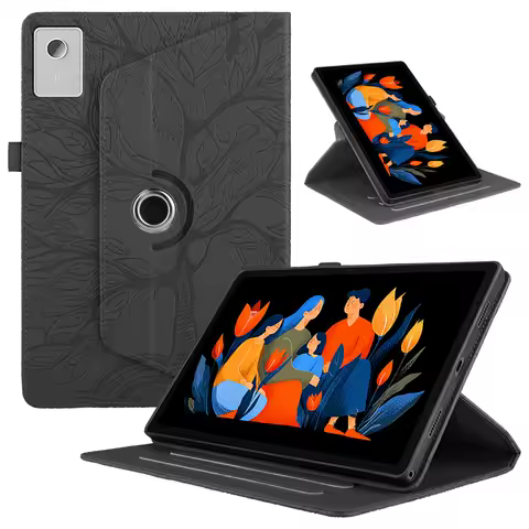Coque For Lenovo Idea Tab Plus 12.1 inch tb361fu Case 360 Rotating Stand Tablet Funda For Lenovo Idea Tab Plus 12.1 Case tb365fc