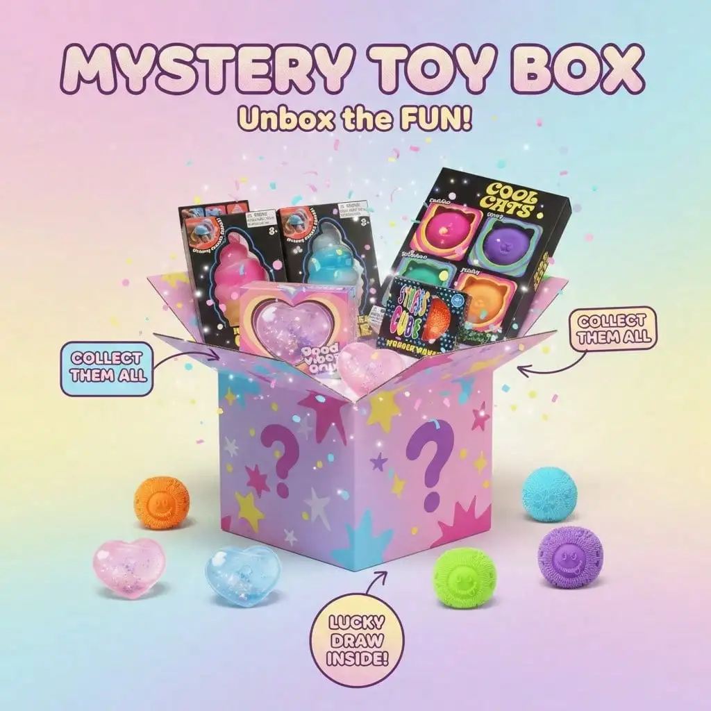 100+ Pieces Assorted Squishy Figures Blind Box Surprise Toy Slow Rising Soft Fidget Toys Featuring Moai Head Panda Rabbit Stress image 2