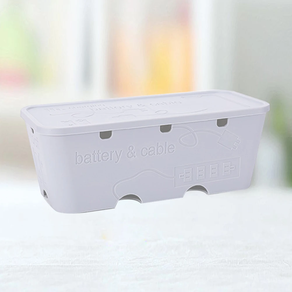

Multifunctional PP Plastic Socket Organizer Cable Storage Case Household Supplies Cord Hider Strip Cable Management