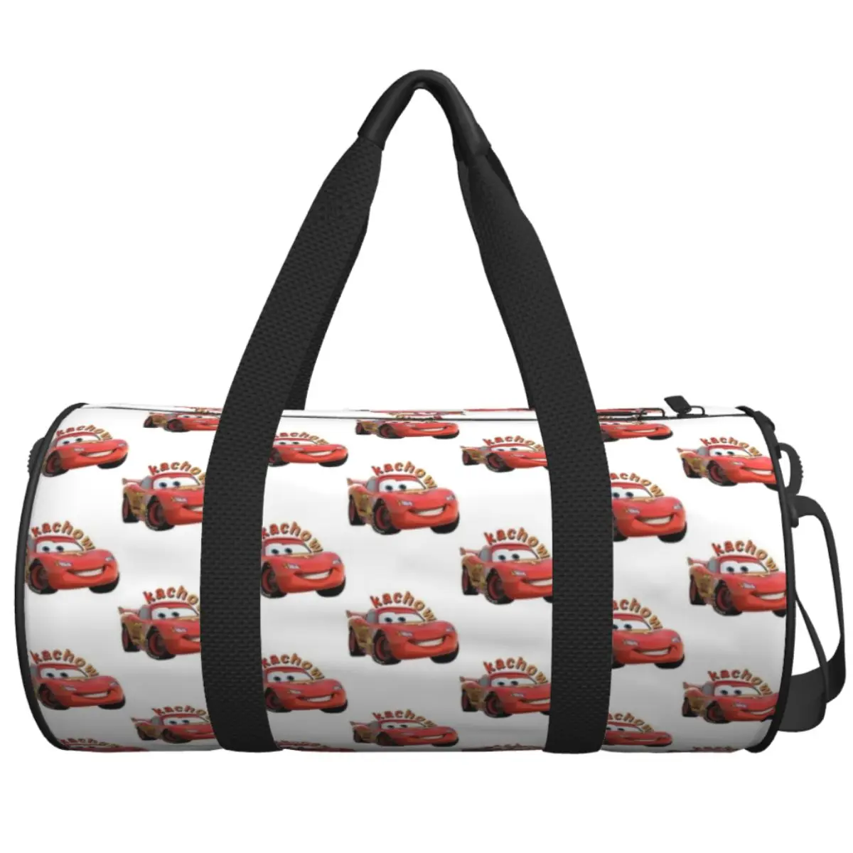 

Lightning McQueen Number 95 Travel Bag Cartoon Red Car Yoga Sports Bags Large Capacity Vintage Gym Bag Men's Weekend Fitness Bag