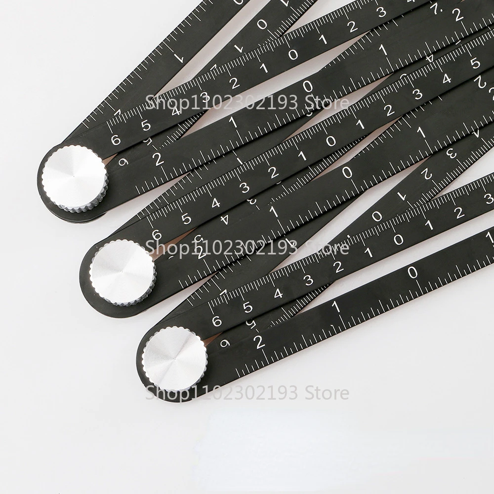 Multi Angle Measuring Ruler, 12-sides Ruler Hole Locator Adjustable Floor Tile Glass Woodworking Puncher Ruler Protractors