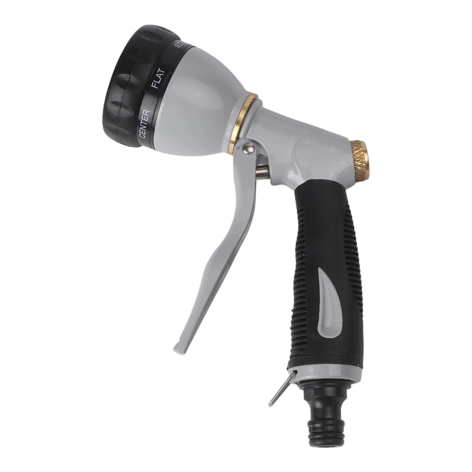 

Инструмент для полива сада с эргономичной ручкой, 8 режимов распыления, 18 дюймов, удобная рукоятка, нескользящая ручка, насадка для мытья домашних животных