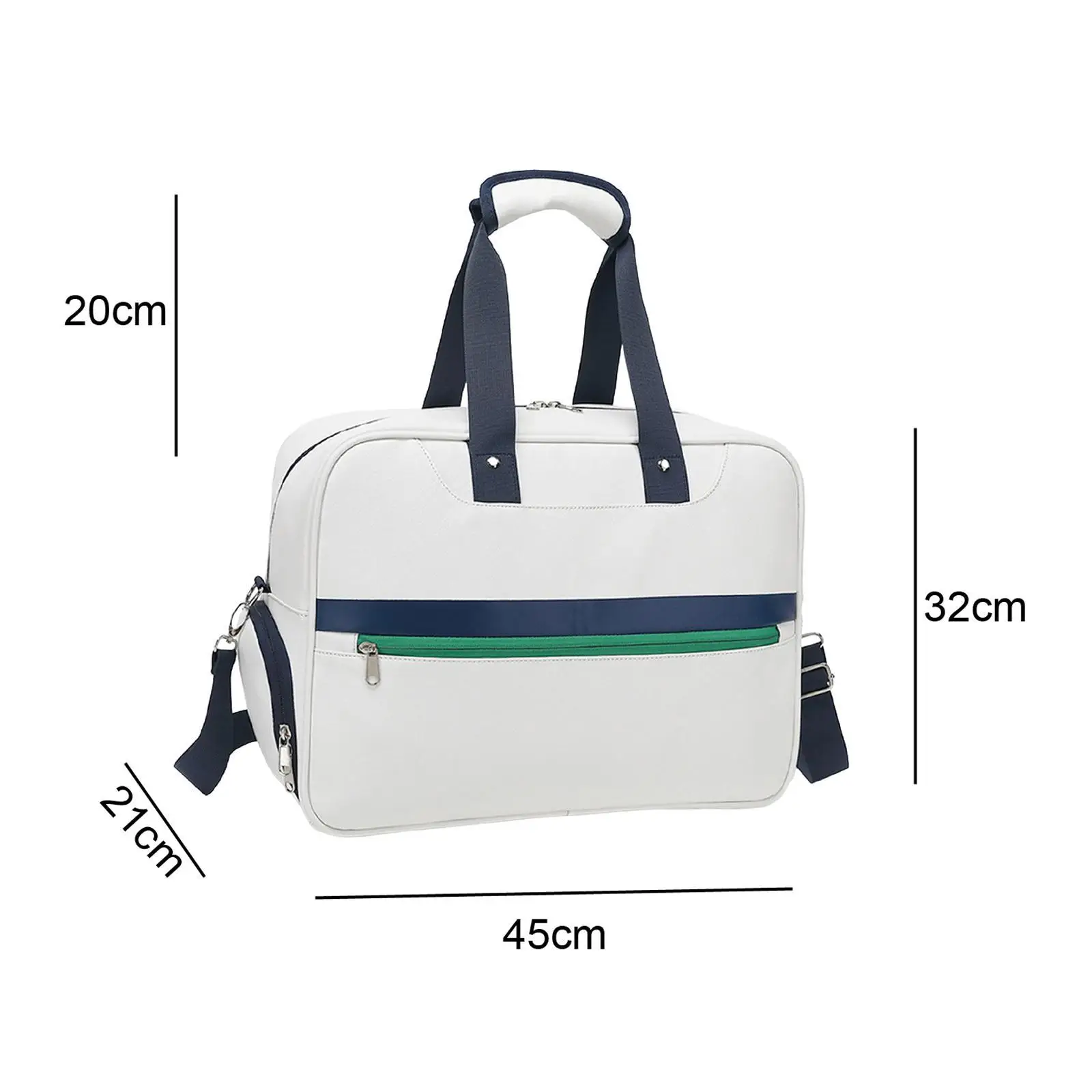 Tennis Bag Handbag Large Capacity with Shoe Compartment Tennis Racquet Bag Crossbody Bag for Tennis Racket Adults Gym Fitness