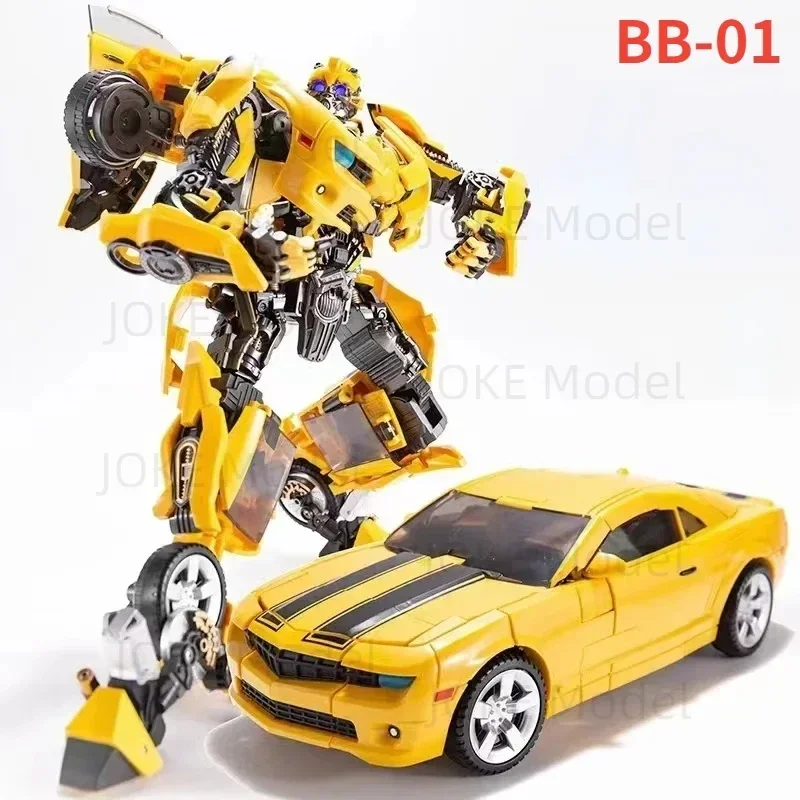 

In Stock BMB Transformation BB-01 BB01 BB-02 BB02 Black Oversized 28CM KO Enlarged BEE Deformation Metal Model Action Figure Toy