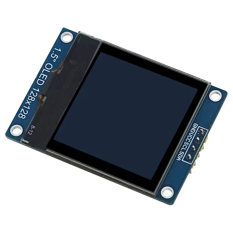 1.5 بوصة 4PIN OLED وحدة شاشة عرض SH1107 محرك IC 128X128 IIC I2C واجهة ل 51 STM32 P22101 P22102