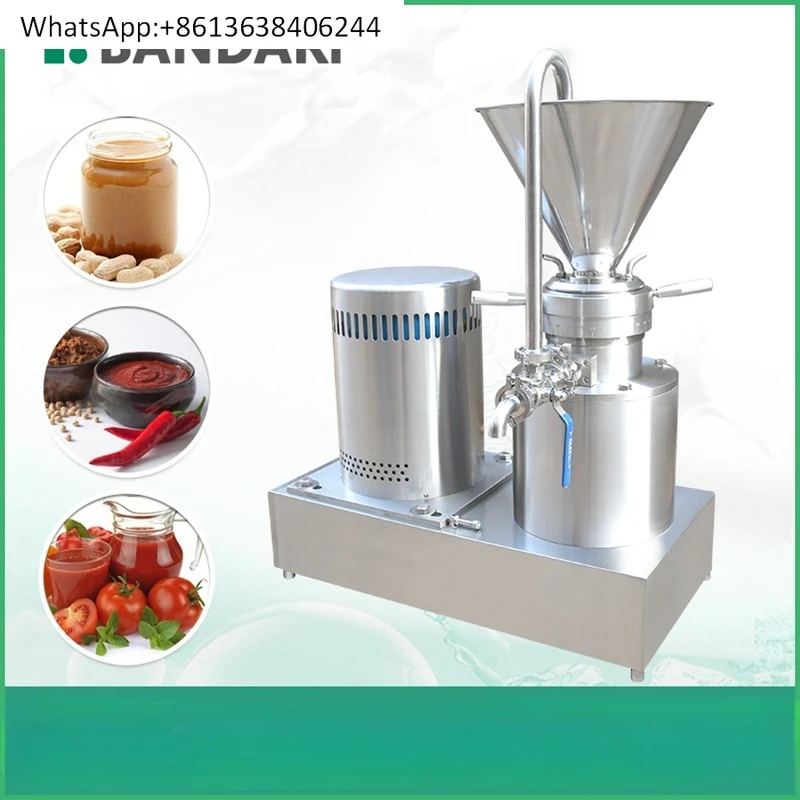 

Laboratory Stainless Steel Small Split Colloid Grinding Mud Machine Glue Mill Food Colloid Tahini Paste Grinder