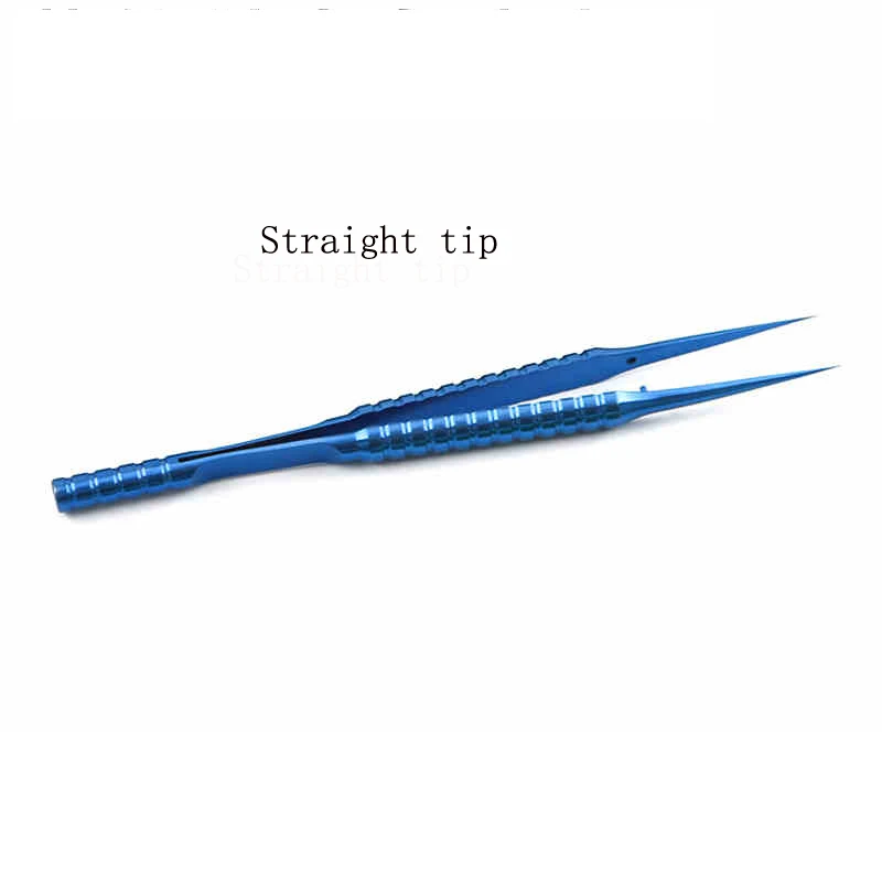 Titanium alloy flywire tweezers High precision non-magnetic antistatic clip Bending tip straight tip tool