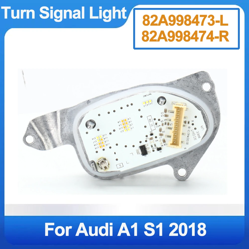 NEW Left Right LED Headlight Turn Signal Modules OEM 82A998473 82A998474 For Audi A1 S1 2018