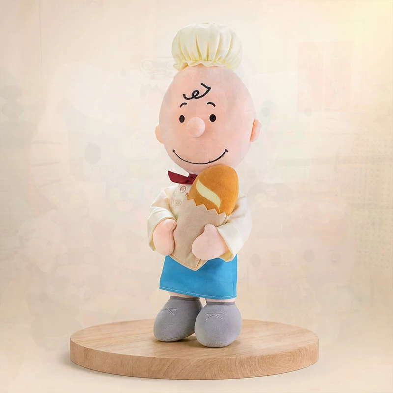 Cute Cartoon Snoopy Charlie Brown Plush Toy Doll for Kids Birthday Christmas Gift Soft Stuffed Animal Throw Pillow Decor