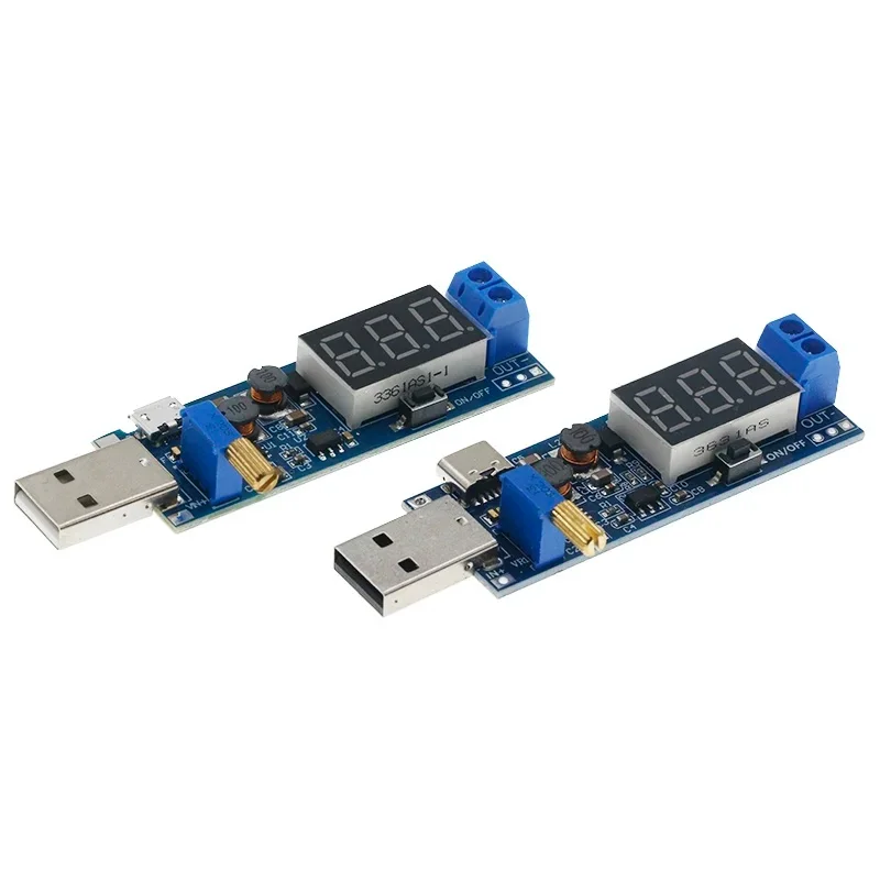 DC-DC 5V to 3.5V / 12V UsB Step UP / Down Power Supply Module Adjustable Boost Buck Converter Out DC 1.2V-24V view 2