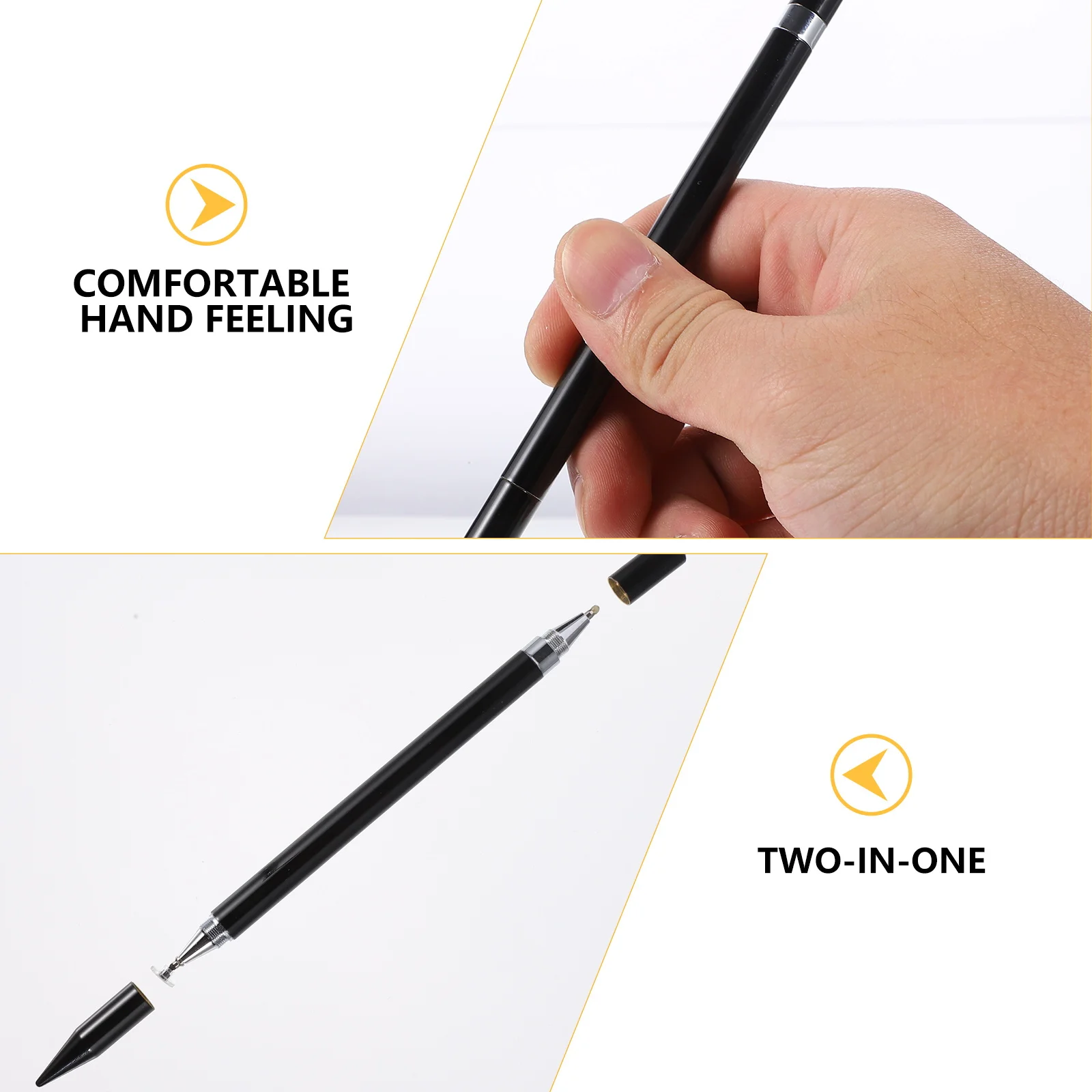

1Pcs Trendy Capacitive Pen Precise Writing Tool Durable Design No Handwriting Noise Ideal for Touch Screen Devices Gift