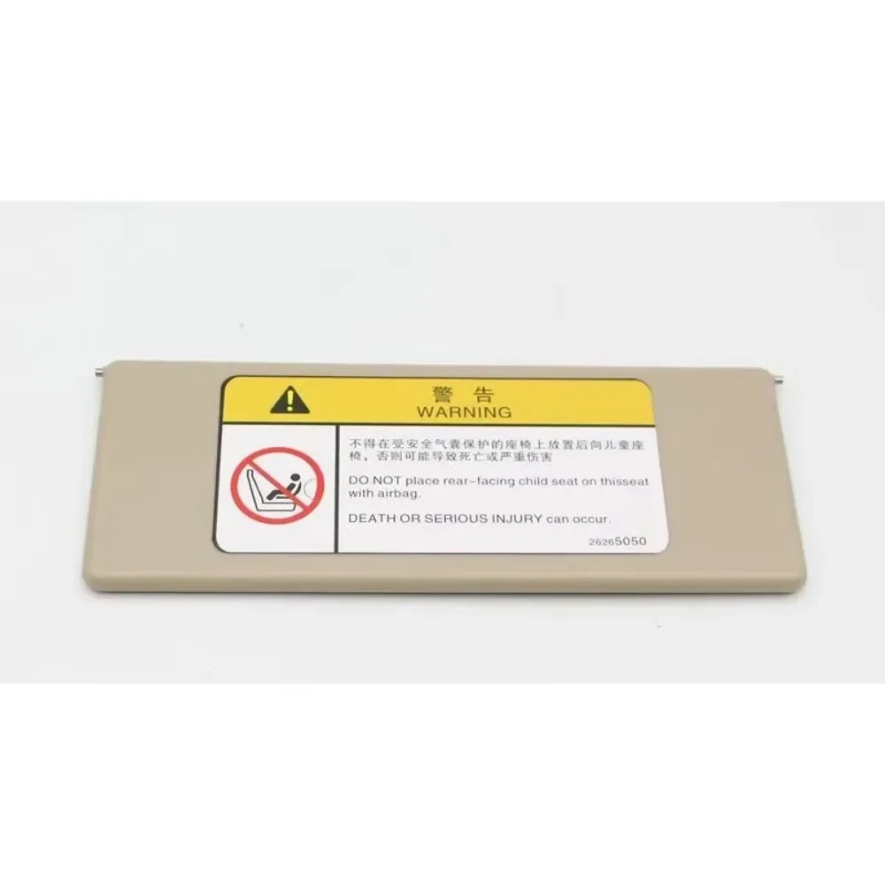 For Cadillac XTS ATS-L Verano Envision Brand New Sun Visor Vanity Mirror Cover Left Right Gray White Black