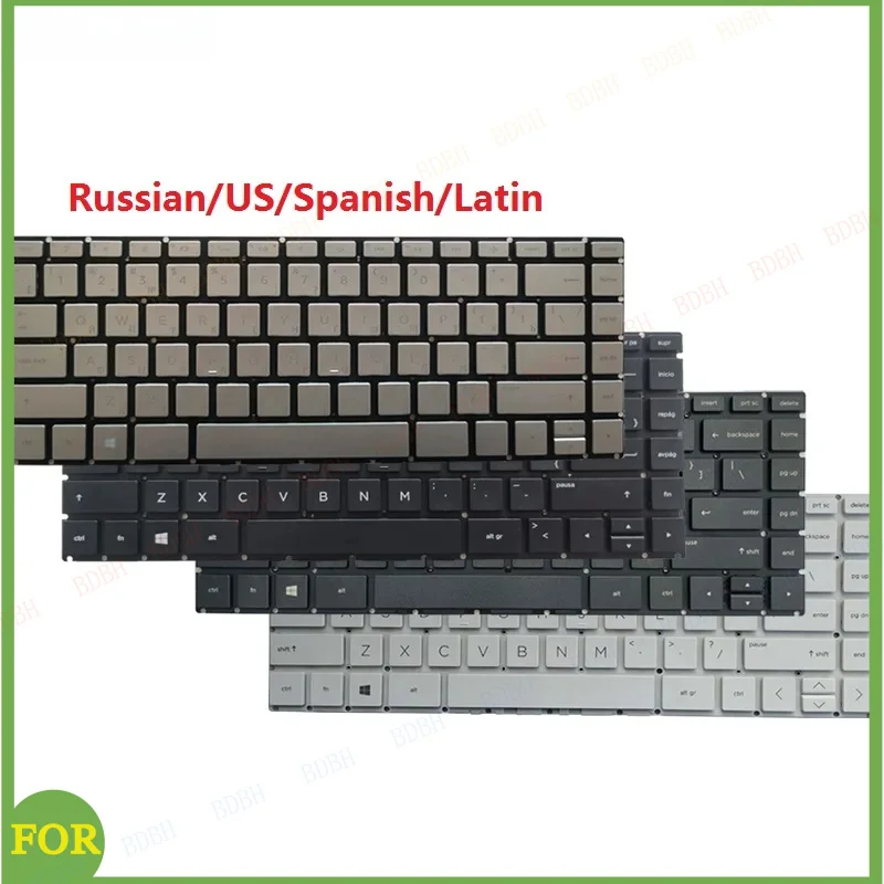 NEW For HP Pavilion 14-BS 14-BA 14M-BA 14-BW 240 G6 245 G6 246 G6 TPN-C121 TPN-C131 Russian/US/Spanish/Latin laptop keyboard