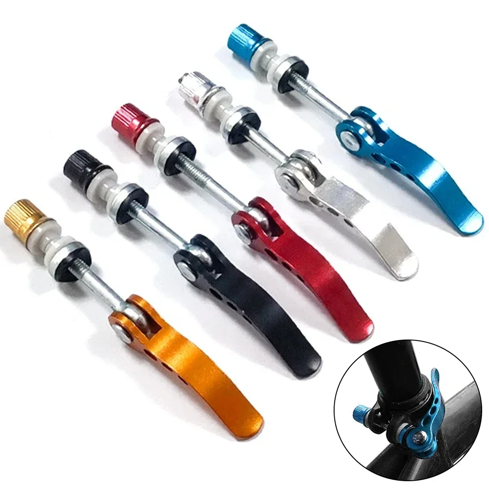

Mountain Bicycle Seat Tube Clamp Screw Quick Release Lever Bike Seat Tube Clip Universal High Quality
