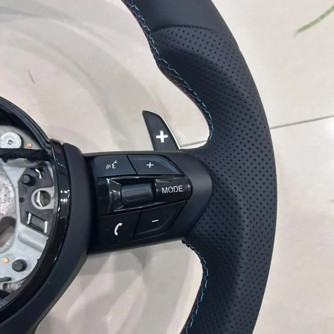 Custom M Sport Leather Steering Wheel Suitable For BMW 1 2 3 4 5 Series F30 F20 F21 F22 F44 F35 F31 F34 F32 F33 F36 F10 F11