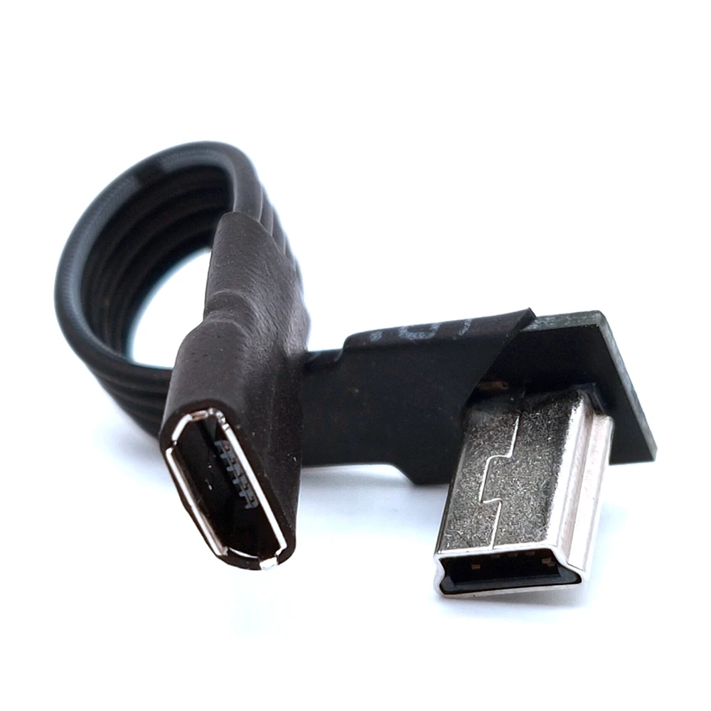 Mini-USB-Stecker auf Micro-USB-Buchse, Kopf, Datenladekabel, Adapter, Konverter, Ladegerät, Datenkabel